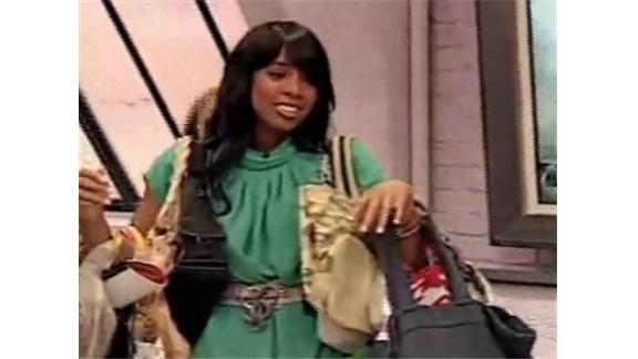 Most Handbags Hung On Kelly Rowland